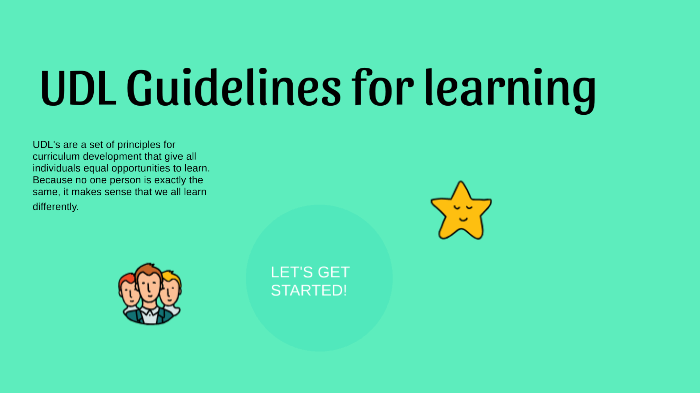 UDL Guidelines for Learning by Jazmin Riley on Prezi