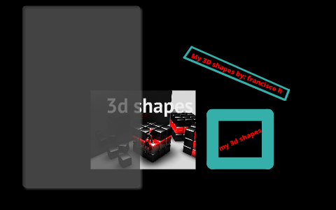 3d shapes by Melissa Calderon on Prezi