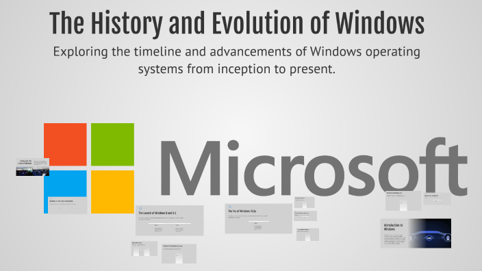 Windows Button Gui Evolution The History and Evolution of Windows by Denisse Aguilera on Prezi