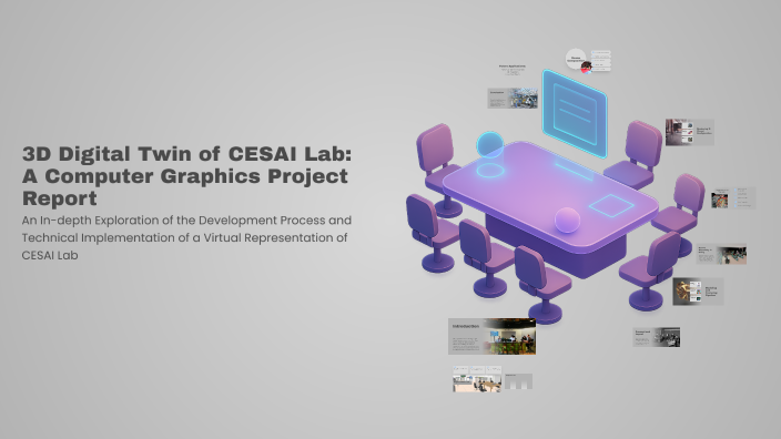 3D Digital Twin of CESAI Lab: A Computer Graphics Project Report by ...