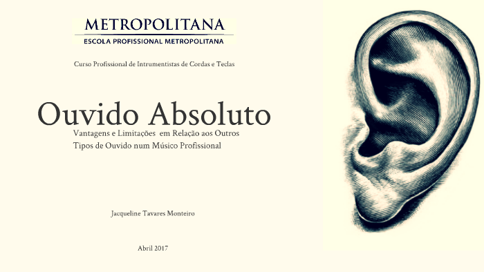 OUVIDO ABSOLUTO by jacqueline monteiro on Prezi