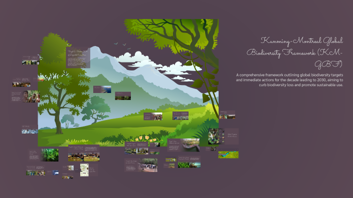 Kunming-Montreal Global Biodiversity Framework (KM-GBF) by hanyeh ...