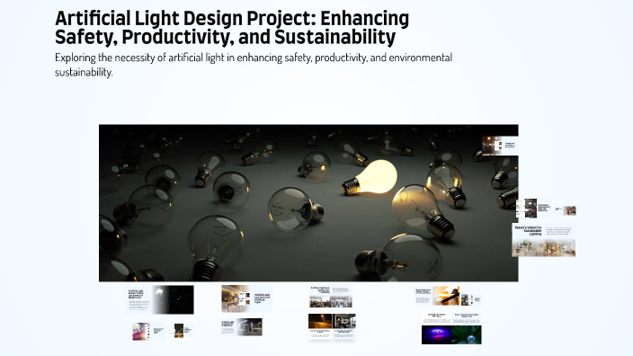 Artificial Light Design Project: Enhancing Safety, Productivity, and ...