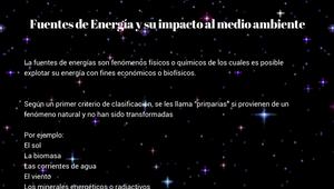 Fuentes de Energía y su impacto en el medio ambiente by Ximena Haziel ...