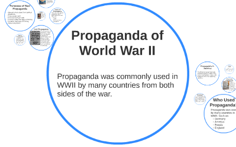 Propaganda of WWII by Ashleigh S. on Prezi
