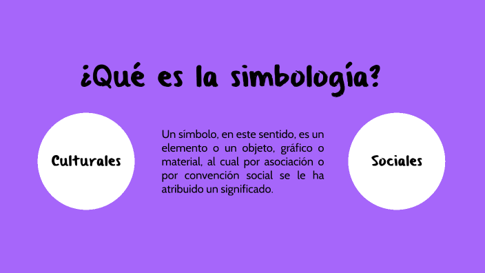 ¿Qué es la simbología? by josefa martinez on Prezi