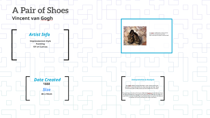 a pair of shoes van gogh analysis