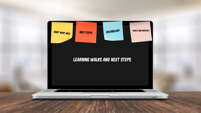 Learning walks and next steps by Mr Singh on Prezi