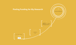 Finding Funding for My Research