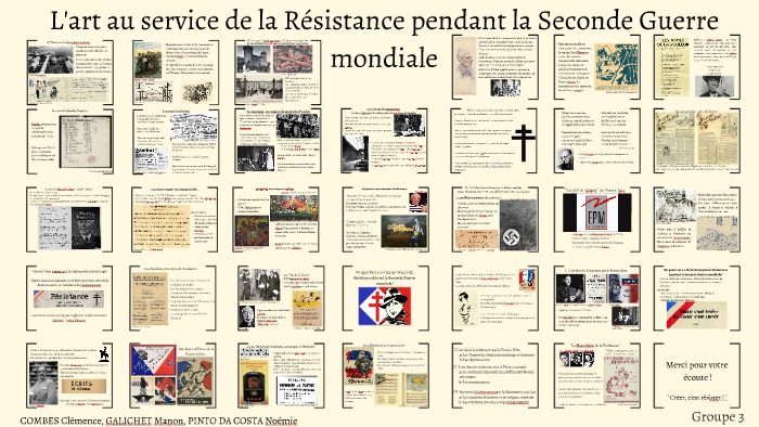 L art Au Service De La R sistance Pendant La Seconde Guerre By Manon l-art-au-service-de-la-r-sistance-pendant-la-seconde-guerre-by-manon