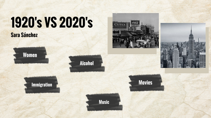 1920s VS 2020s by Sara Sánchez on Prezi