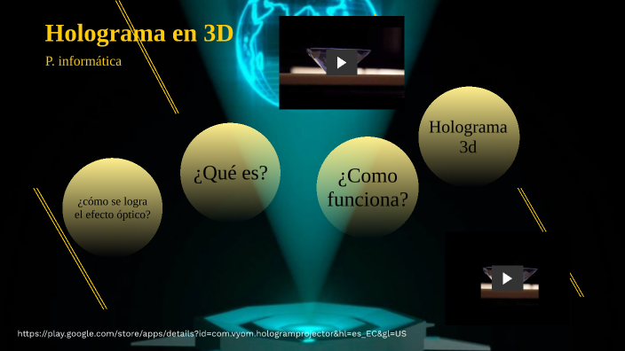 Proyector Holograma 3D Vyomy - Aplicaciones en Google Play