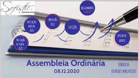PRESTÇÃO DE CONTAS - SOFISTIC - ASSEMBLEIA 2020