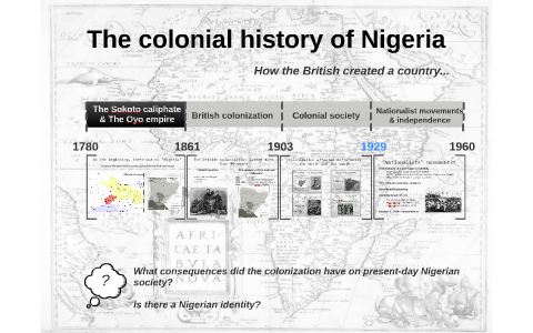history of marketing in nigeria during colonial age