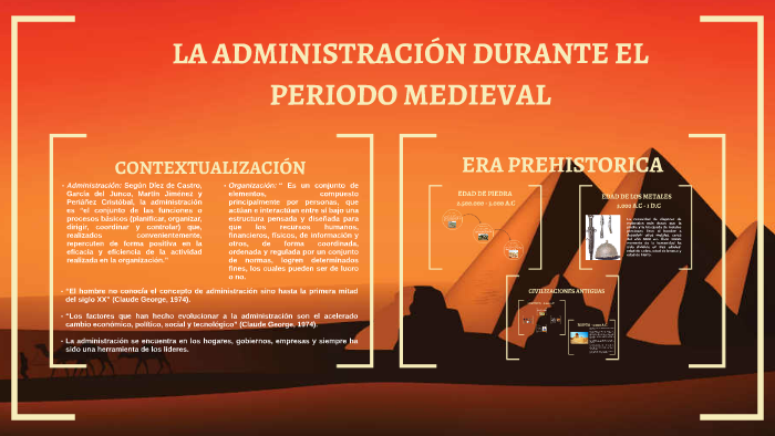 LA ADMINISTRACION DURANTE EL PERIODO MEDIEVAL by Stefania Niño Salamanca