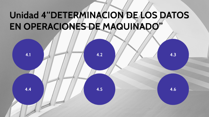 “DETERMINACION DE LOS DATOS EN OPERACIONES DE MAQUINADO”: UNIDAD IV by