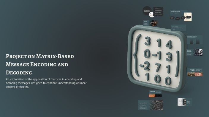 Project on Matrix-Based Message Encoding and Decoding by Yassin Nasser ...