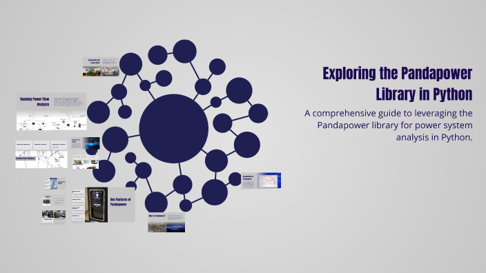 Exploring the Pandapower Library in Python by Klemen Knez on Prezi