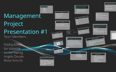 Management Project Presentation #1 by Archie Kwong on Prezi