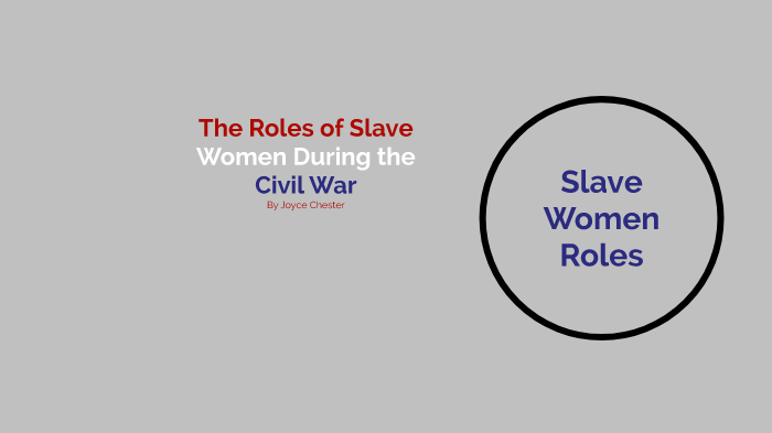 Slave Women During the Civil War by JOYCE CHESTER on Prezi