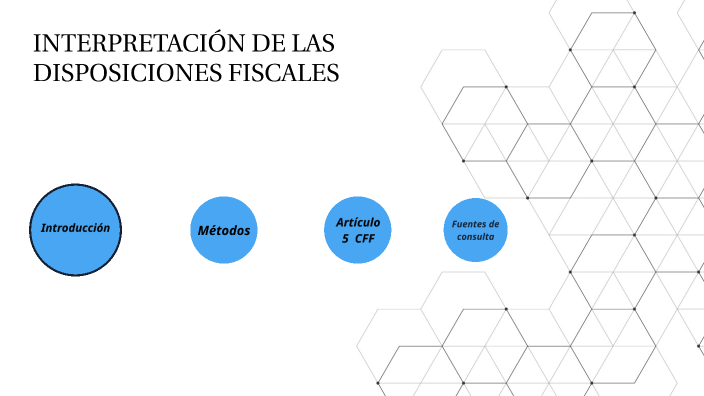 INTERPRETACIÓN DE LAS DISPOSICIONES FISCALES by Rocio Ochoa on Prezi