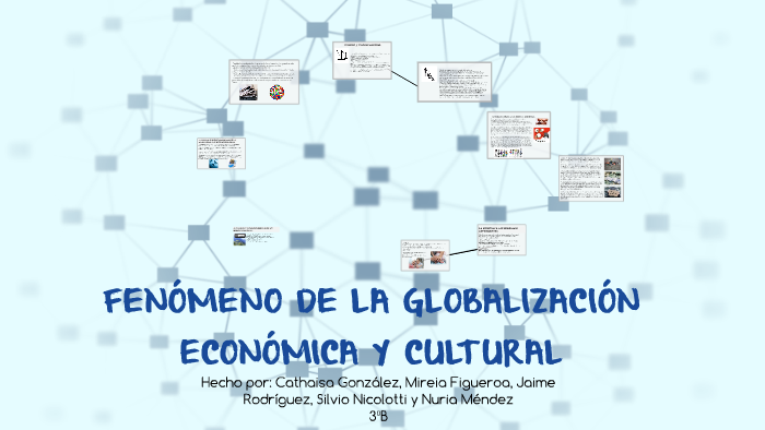 FENÓMENO DE LA GLOBALIZACIÓN ECONÓMICA Y CULTURAL By Mireia Figueroa