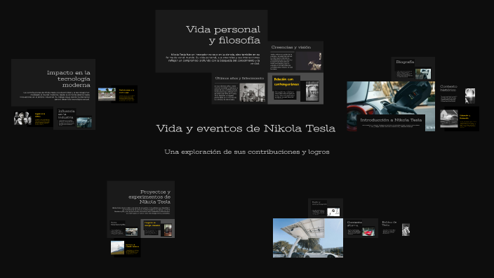 Vida y eventos de Nikola Tesla by jose guillermo guevara barturen on Prezi