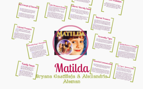 matilda film analysis essay