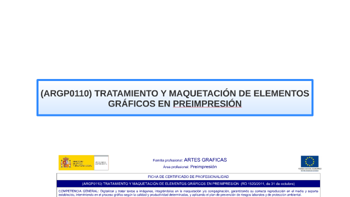 Tratamiento Y Maquetacion De Elementos Graficos En Preimpresion By