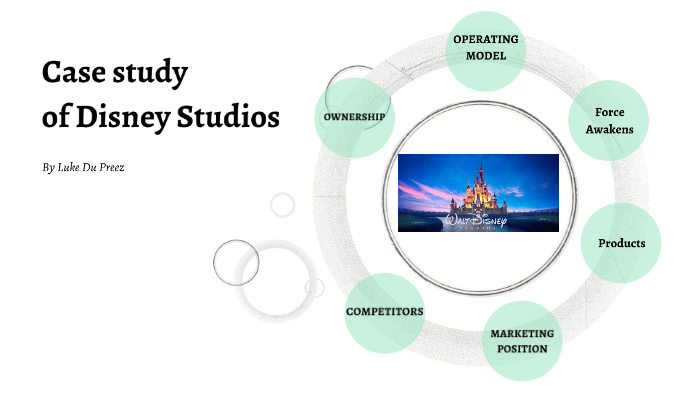 Case Studies of Disney Studios by Luke du Preez