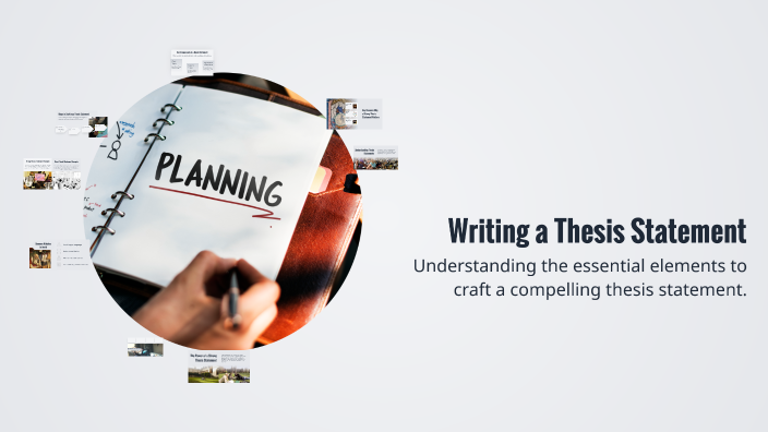 Writing a Thesis Statement by Jacob Fox on Prezi