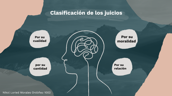 Clasificación De Los Juicios By Monik Morales