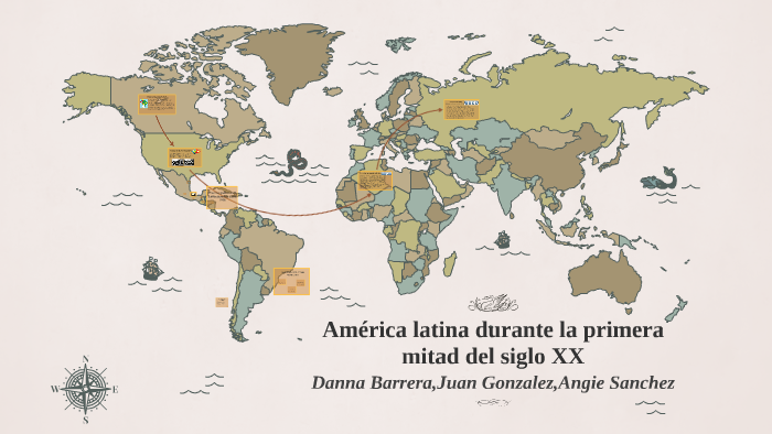 America Latina Durante La Primera Mitad Del Glo XX By Danna Marcela ...