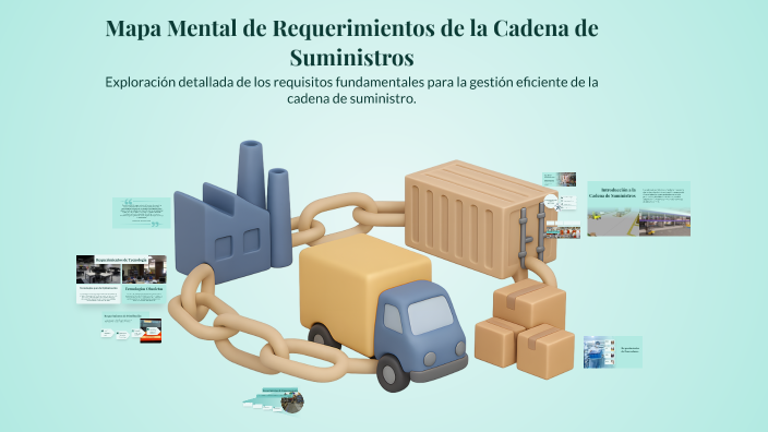 Mapa Mental de Requerimientos de la Cadena de Suministros by Ismael ...