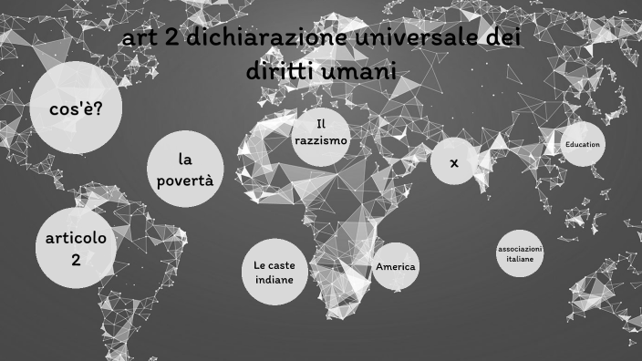 Articolo 2 Dichiarazione Universale Dei Diritti Umani ARTICOLO 2 DICHIARAZIONE DEI DIRITTI UMANI by Davide Grimaldi on Prezi