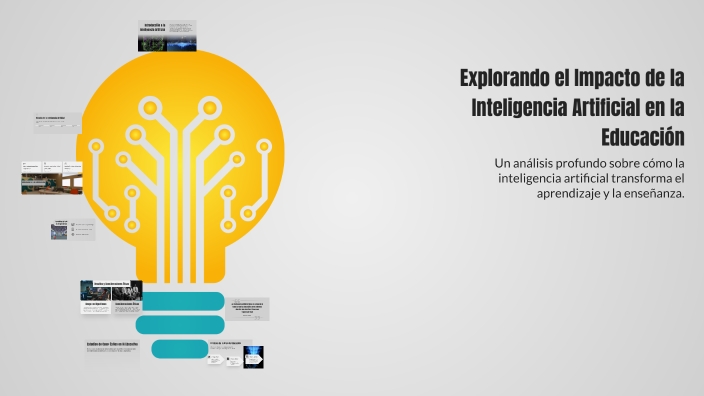 Explorando el Impacto de la Inteligencia Artificial en la Educación by ...