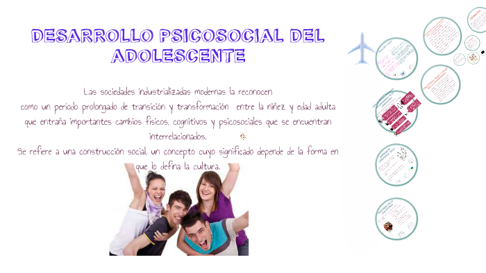 ADOLESCENCIA- DESARROLLO PSICOSOCIAL by Paula Blanco