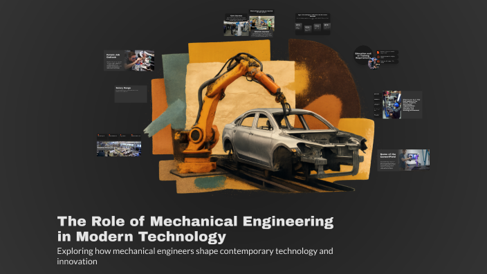 The Role of Mechanical Engineering in Modern Technology by Nathaniel ...