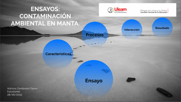ENSAYOS: CONTAMINACIÓN AMBIENTAL EN MANTA by ADRIANA KAROLINA ZAMBRANO