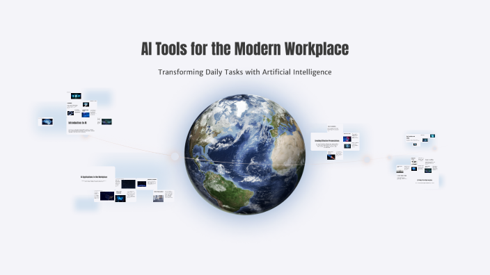 AI Tools for the Modern Workplace by Owen Dhanapal on Prezi