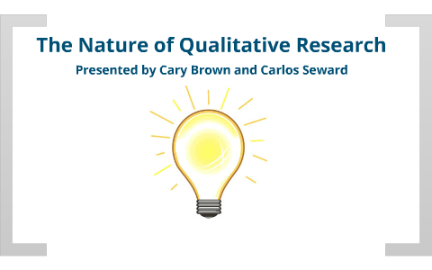 the nature of qualitative research pdf