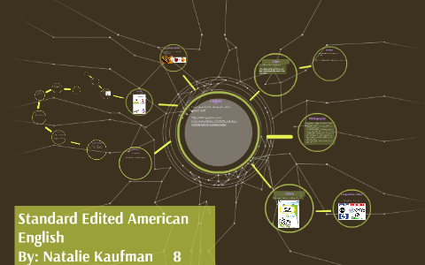 WHAT IS STANDARD EDITED AMERICAN ENGLISH visual data 4