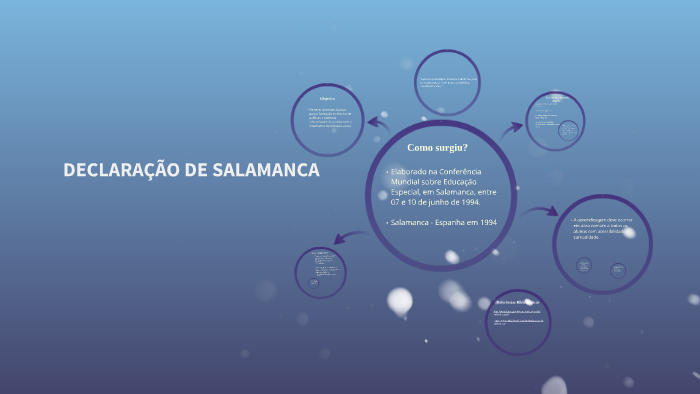 DECLARAÇÃO DE SALAMANCA by Cleyton matos souza