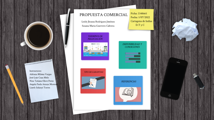 Propuesta comercial by Leidy Rodríguez on Prezi
