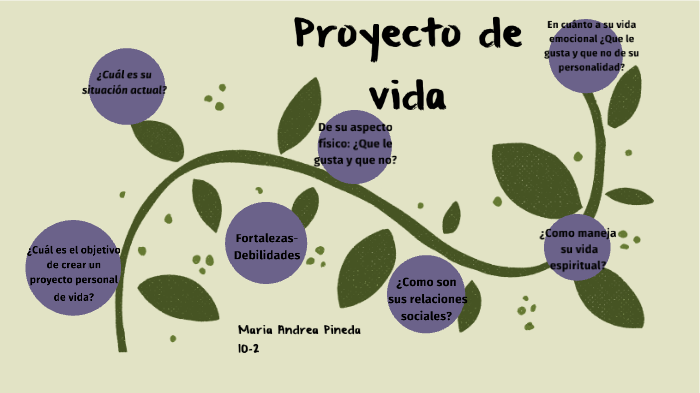 Proyecto de vida by Maria Andrea Pineda Diaz on Prezi