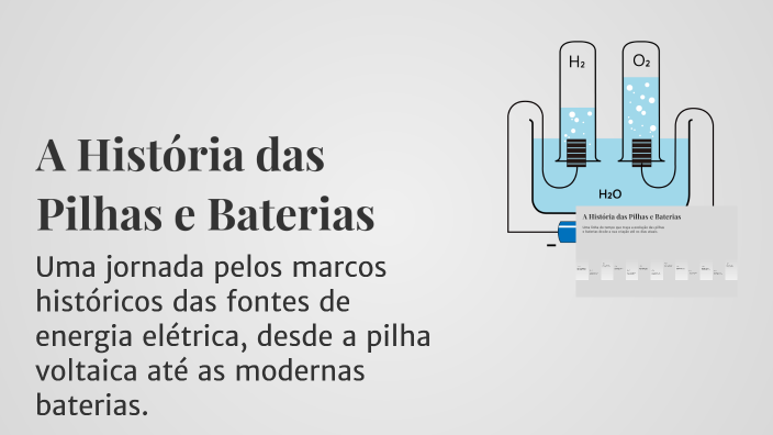A História das Pilhas e Baterias by joselany machadocarias on Prezi