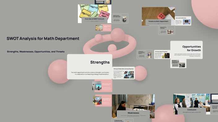 SWOT Analysis for Math Department by neha iqbal on Prezi