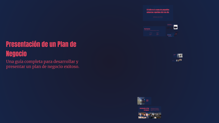 Presentación de un Plan de Negocio by Rosario Rodriguez on Prezi