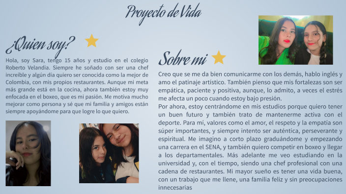 Proyecto de Vida by sara michelle castro florez on Prezi