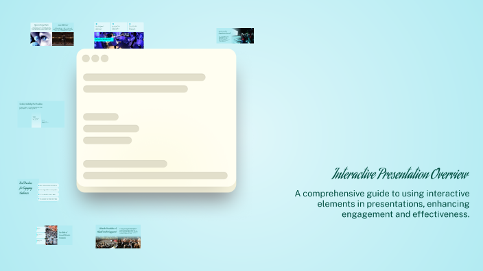 Interactive Presentation Overview by Diego Sanchez on Prezi